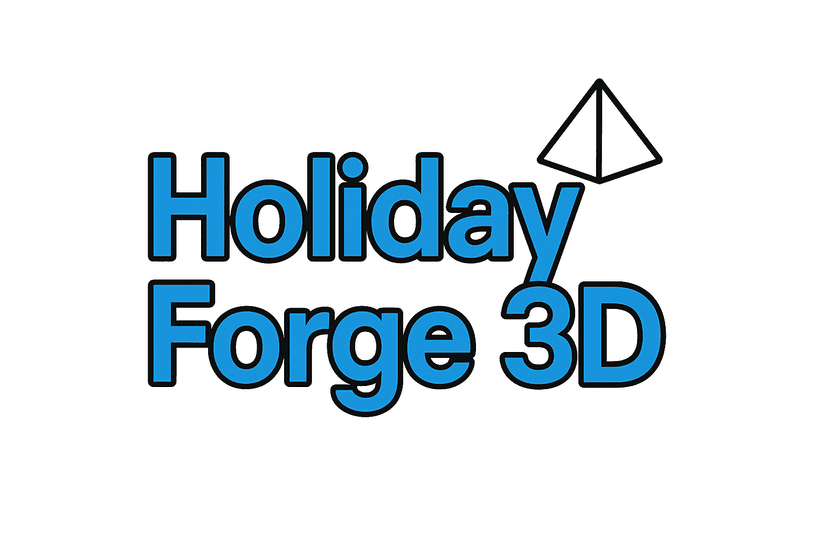Stall media for Holiday Forge 3d